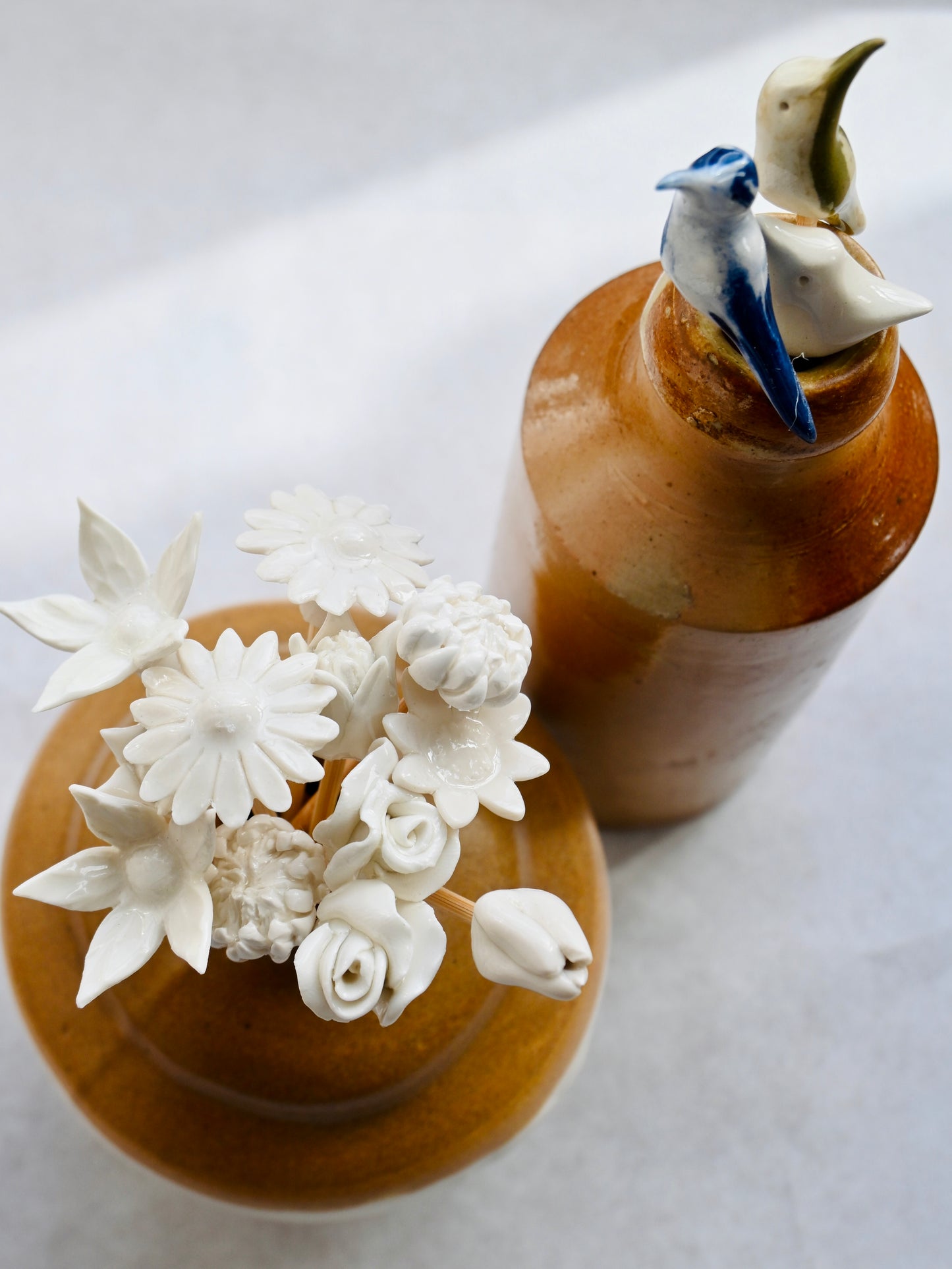 Losse mini geurstokjes: bloemen en vogels