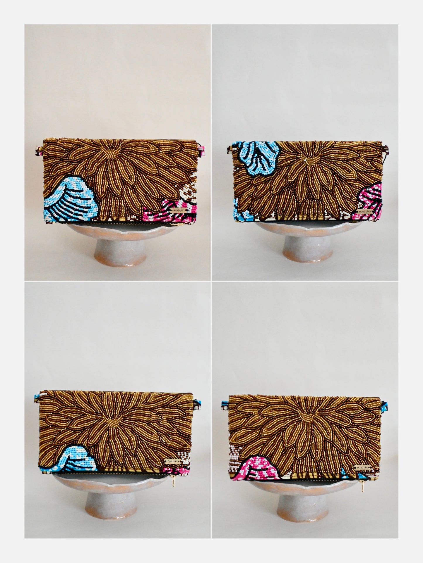 One of Each Foldover Clutches
