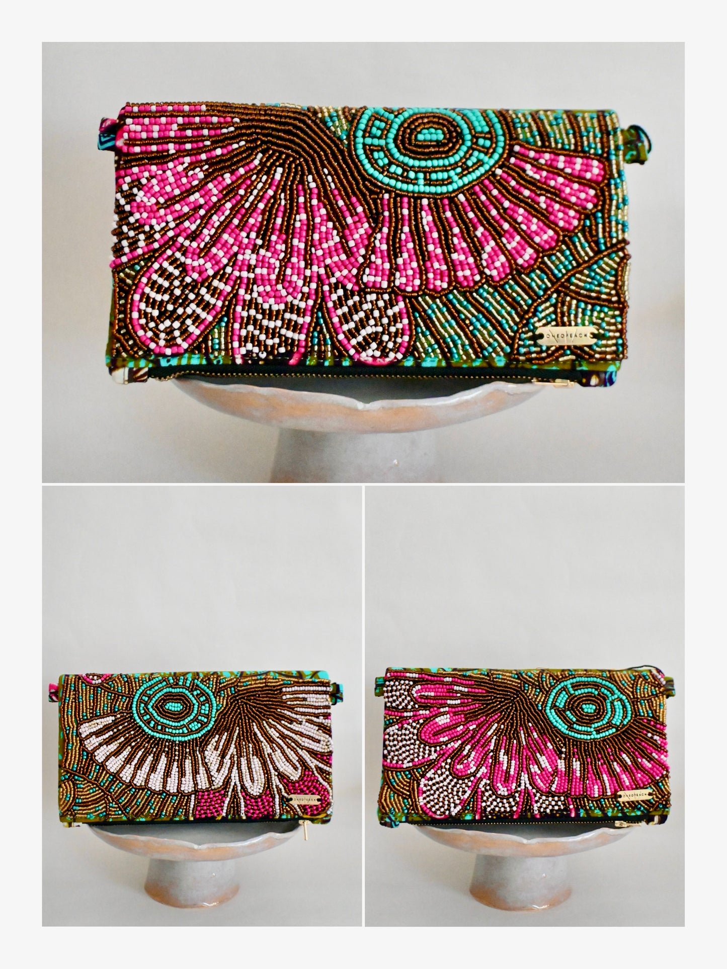 One of Each Foldover Clutches