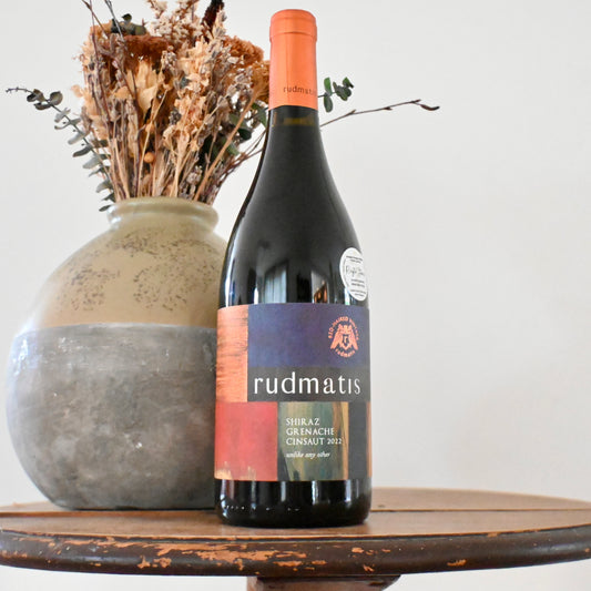Rudmatis Shiraz/Grenach/Cinsaut 2022 (per doos van 6 flessen)