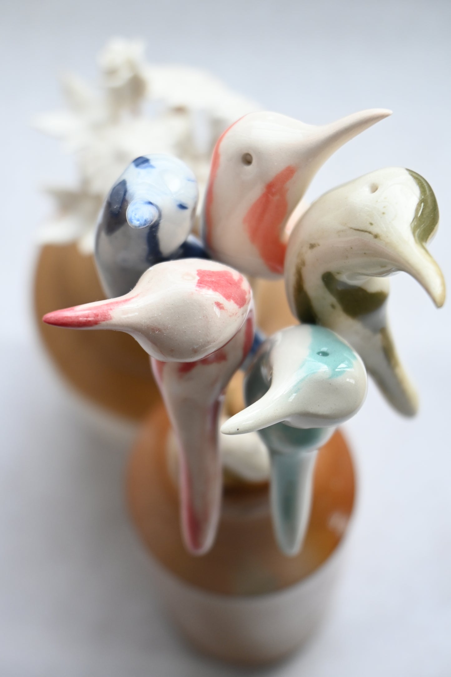 Losse geurstokjes: bloemen en vogeltjes