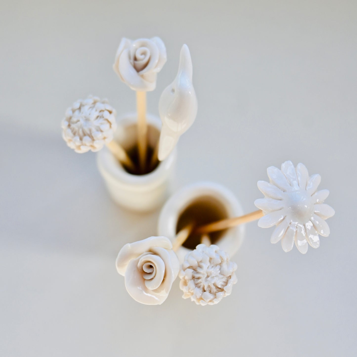 Kleine diffuser vaasjes