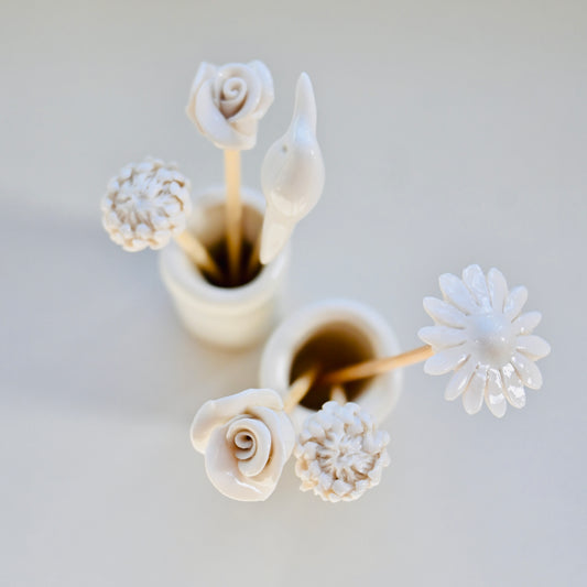 Kleine diffuser vaasjes